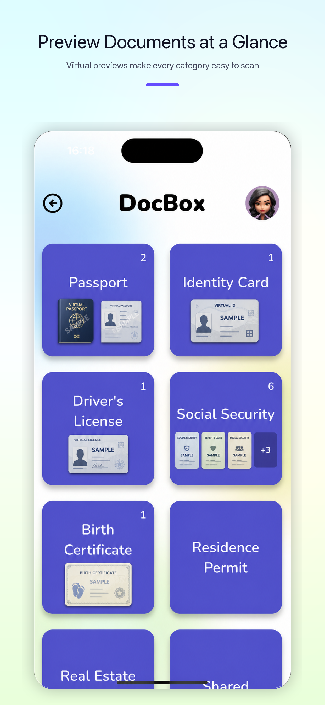 Document preview view